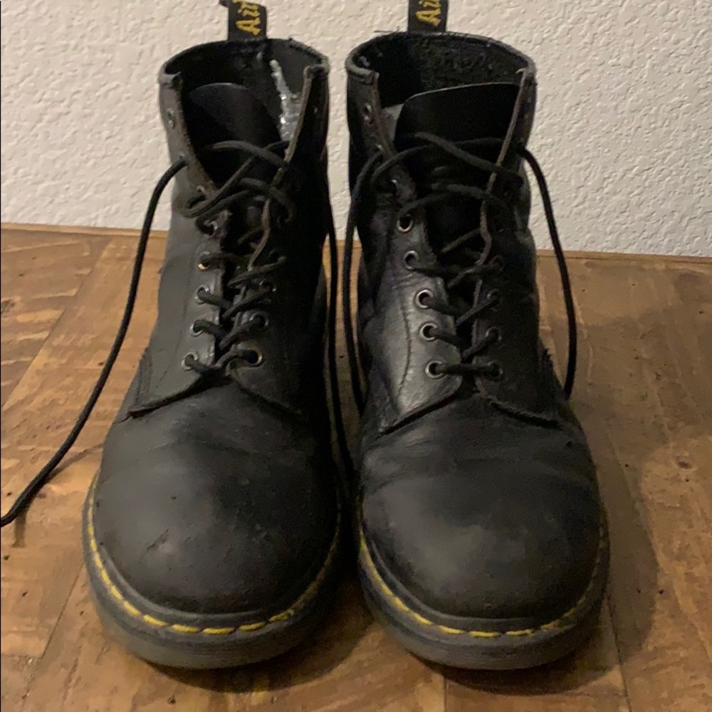 Dr Martens Black Boots Size 12